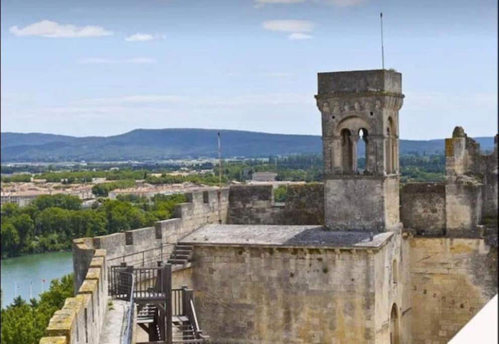 Apartmán La Cigale Beaucaire  Exteriér fotografie